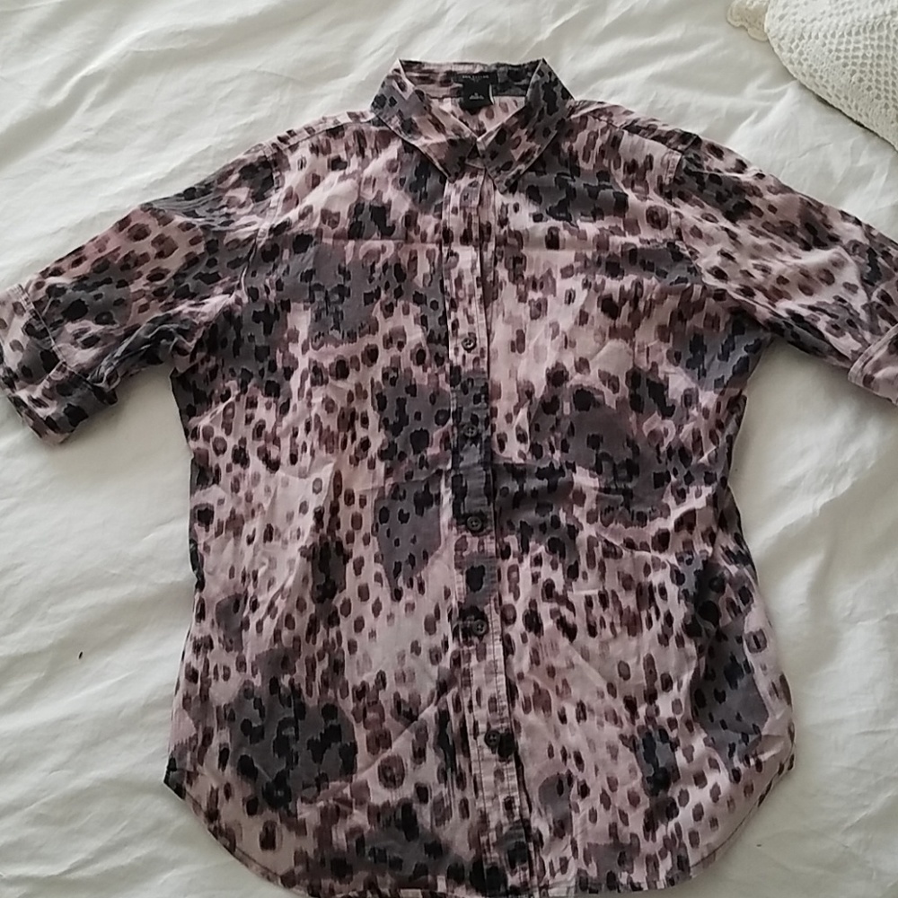 Ann Taylor button down blouse size 10